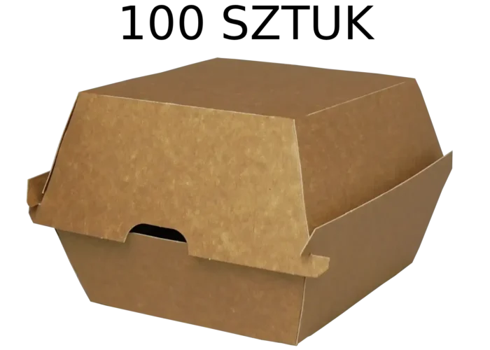 Burger Box 10,5 x 10,5 x 9 cm 100 szt.