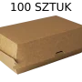 Burger Box zestaw 12 x 21,5 x 8 cm 100 szt.