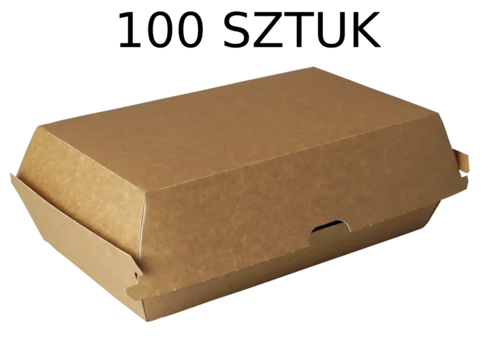 Burger Box zestaw 12 x 21,5 x 8 cm 100 szt.